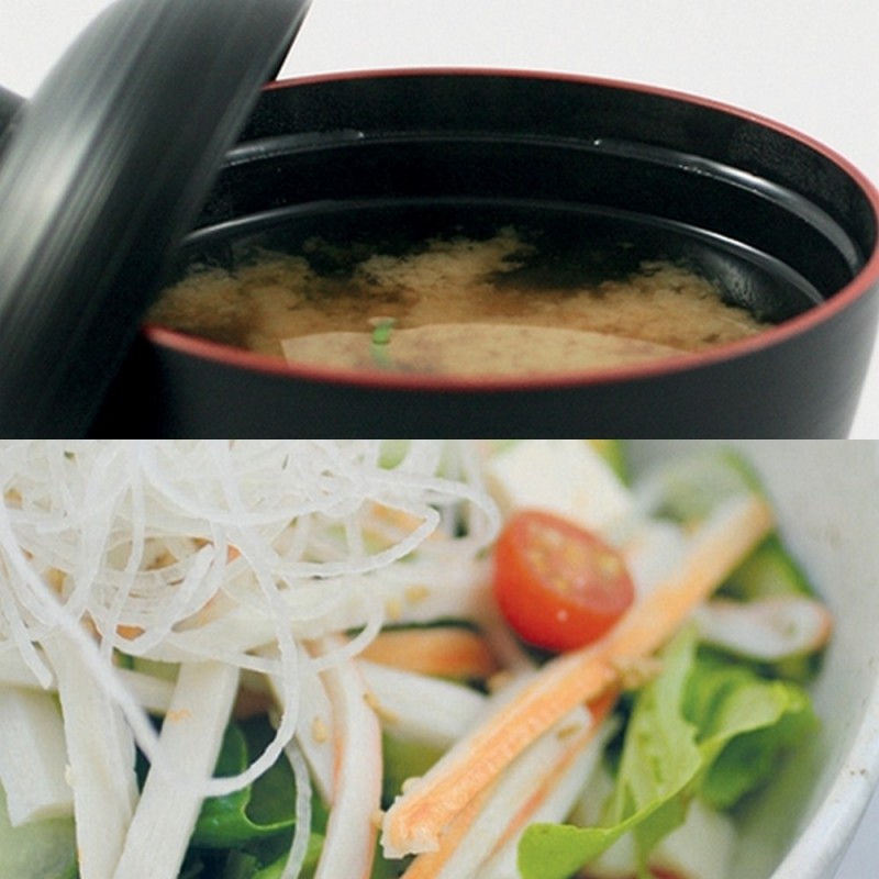 Soupe MISO + SALADE - MIDI