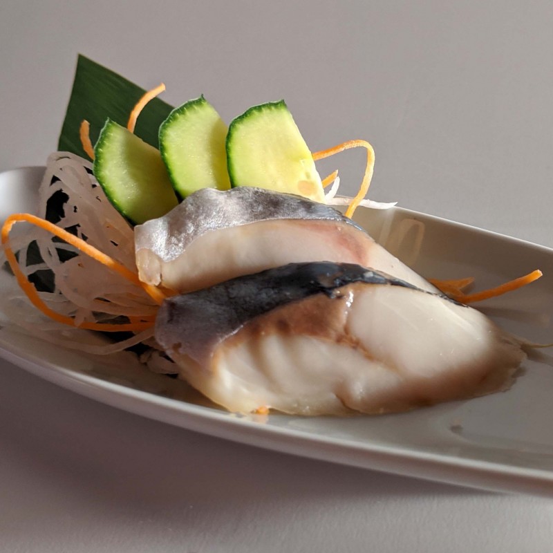 Meilleurs sashimi saba par des chefs japonais chez Kyo Sushi