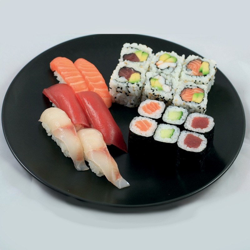 Rouleur Sushi Maki Pour Faire Des Sushis Et Des Makis Facilement Recette  Noir Yonis à Prix Carrefour